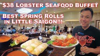 Best Spring Rolls in Little Saigon and a $38 Unlimited Lobster Buffet! Southern California Eats! screenshot 1