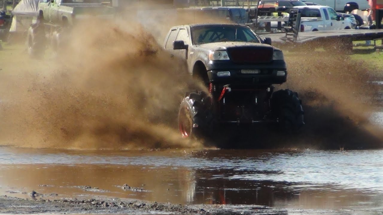 Charles truck at mudfest