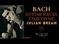 Bach - Guitar Pieces, Prelude in C minor, Chaconne (Century&#39;s recording: Julian Bream / Remastered)
