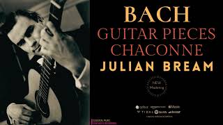 Bach - Guitar Pieces, Prelude in C minor, Chaconne (Century&#39;s recording: Julian Bream / Remastered)