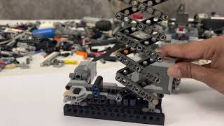 LEGO Technic Scissor Mechanism Closer Look (Fast Version)