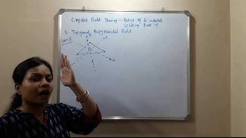 d-orbital splitting for various geometries- Part 2   By: Dr. Averi Guha