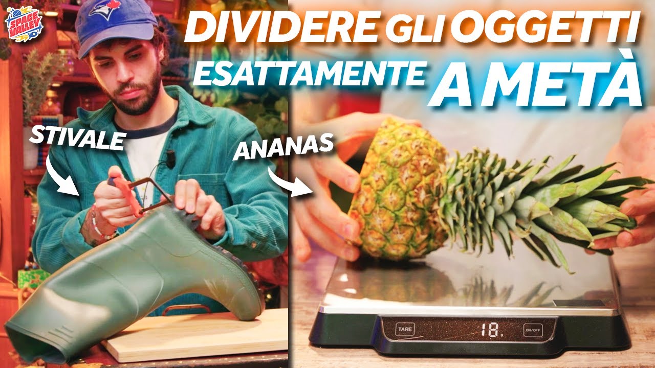 Riesci a dividerlo? - Due metà che pesano uguali!