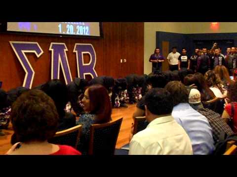 Sigma Lambda Beta UTSA Fall 2011 Probate Pt. 1