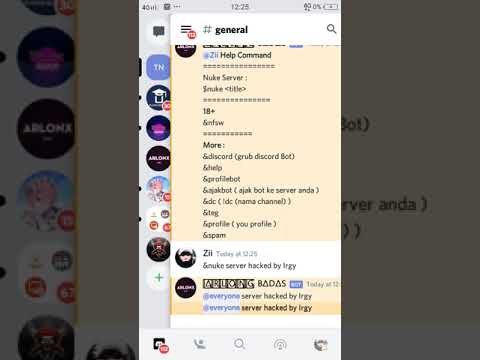 HOW TO RAID / NUKE DISCORD SERVER WITH BOT 😱 - YouTube