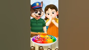 Squid Game AI vs Paw patrol Slime Candy ASMR #squidgame #asmr #squidgame2