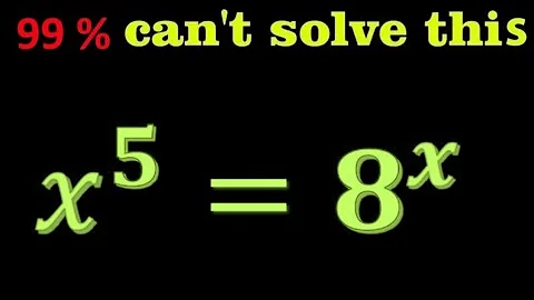 A Nice Math Olympiad exponential equation|#olympiadmath #maths