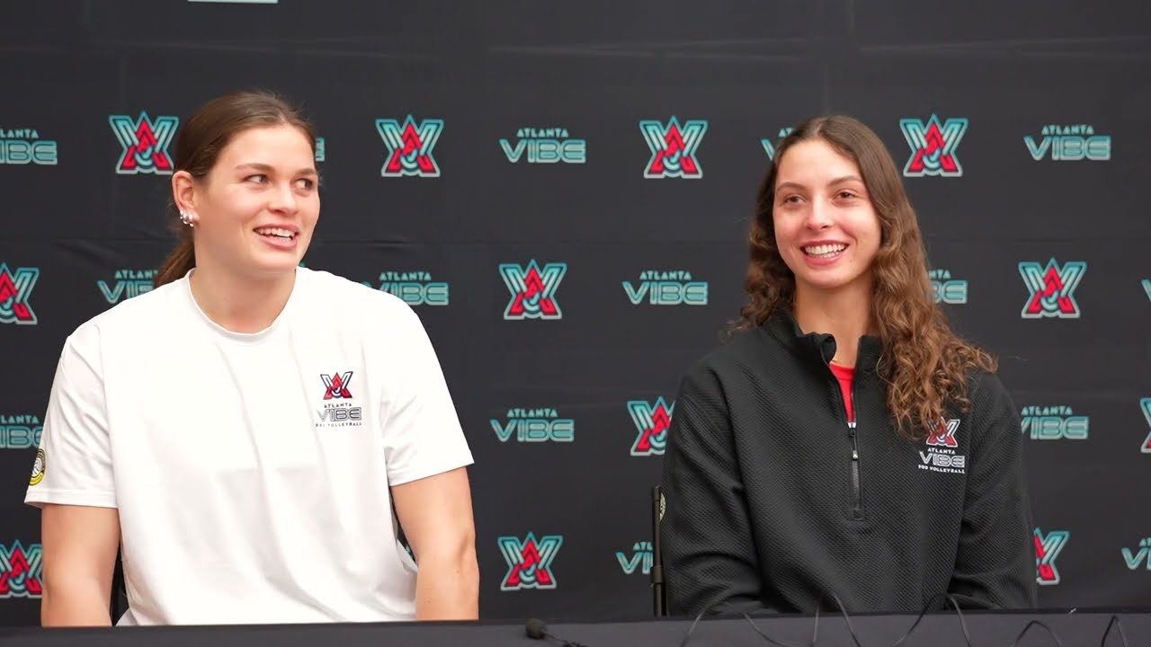 Merritt Beason & Taya Beller Training Camp Presser (12/30) | Atlanta Vibe