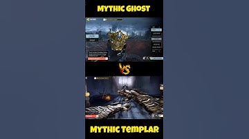MYTHIC GHOST vs MYTHIC TEMPLAR CODM #callofdutymobile