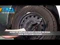 How to Replace Front Outer Tie Rods 2000-2007 Ford Focus