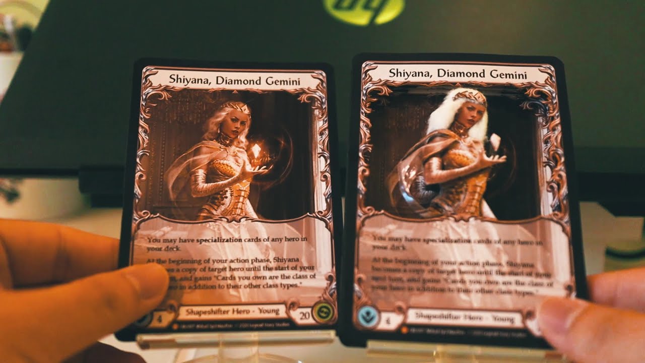 I turn Shiyana into 3D! Flesh and Blood TCG Crucible of War - YouTube