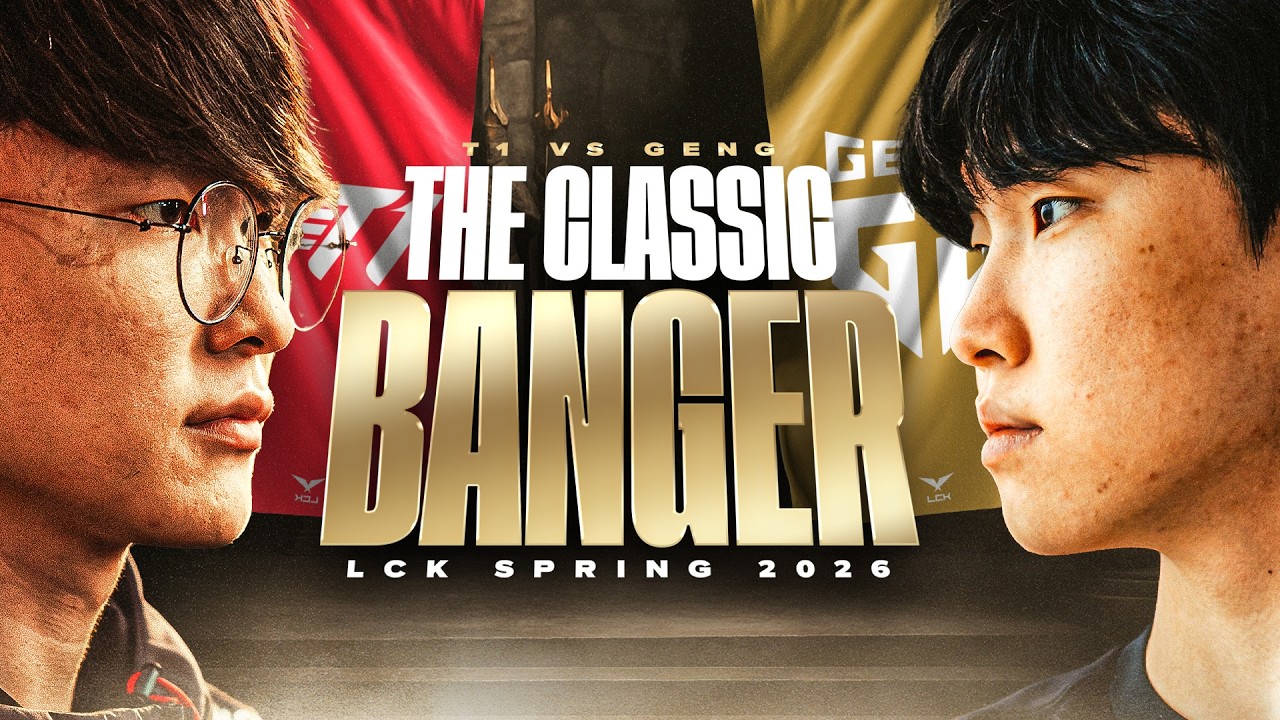 T1 VS GENG FOR THE FIRST TIME IN 2026 - LCK SPRING
