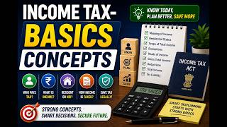 Basics Concepts I Income Tax I Direct Tax I CA/CS/CMA Inter I Accountant/TGT/PGT/NET/JRF I Commerce