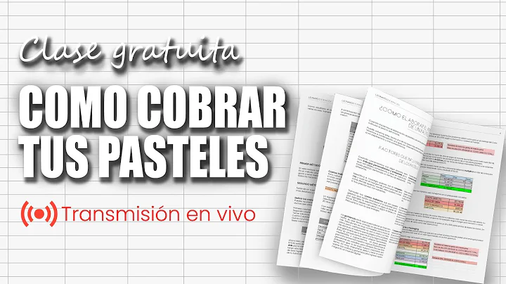 Cmo cobrar tus pasteles