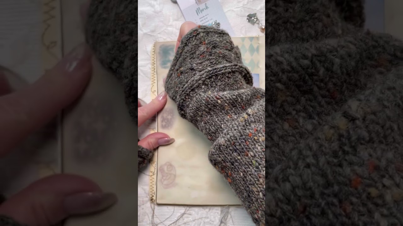 ASMR plan with me using Travel Therapy stickers from my Etsy shop. 