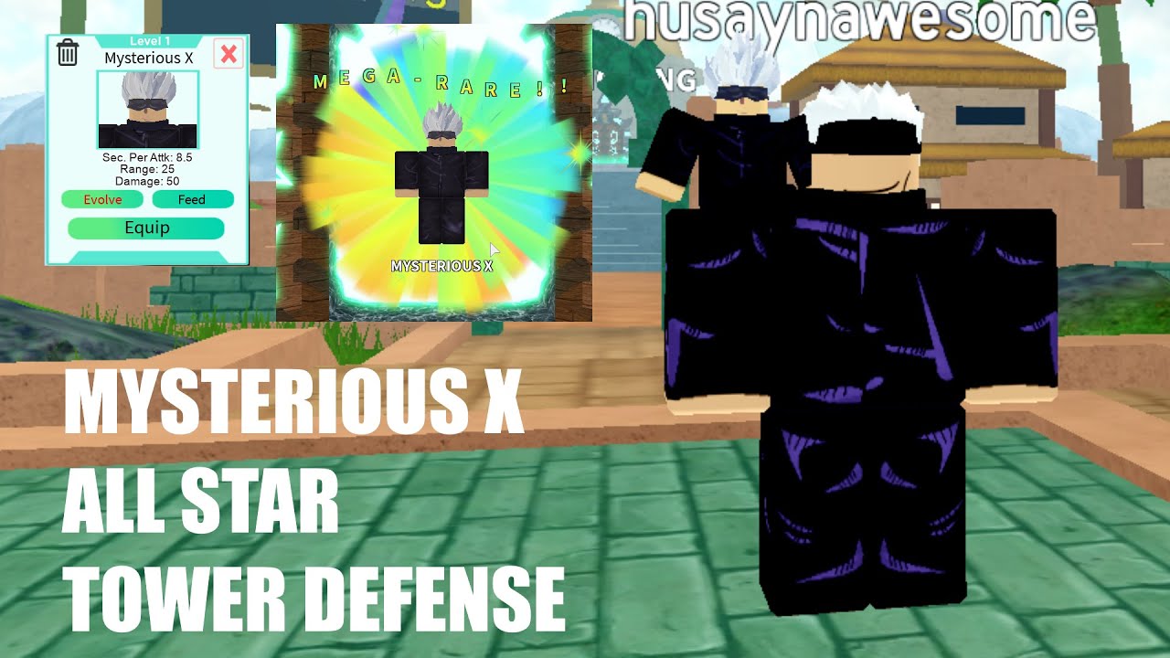 Mysterious X (Honored) - Gojo (Hidden Inventory), Roblox: All Star Tower  Defense Wiki