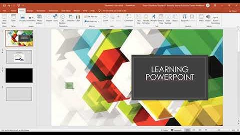 MS PowerPoint (Inserting Video Clip / Action Buttons)