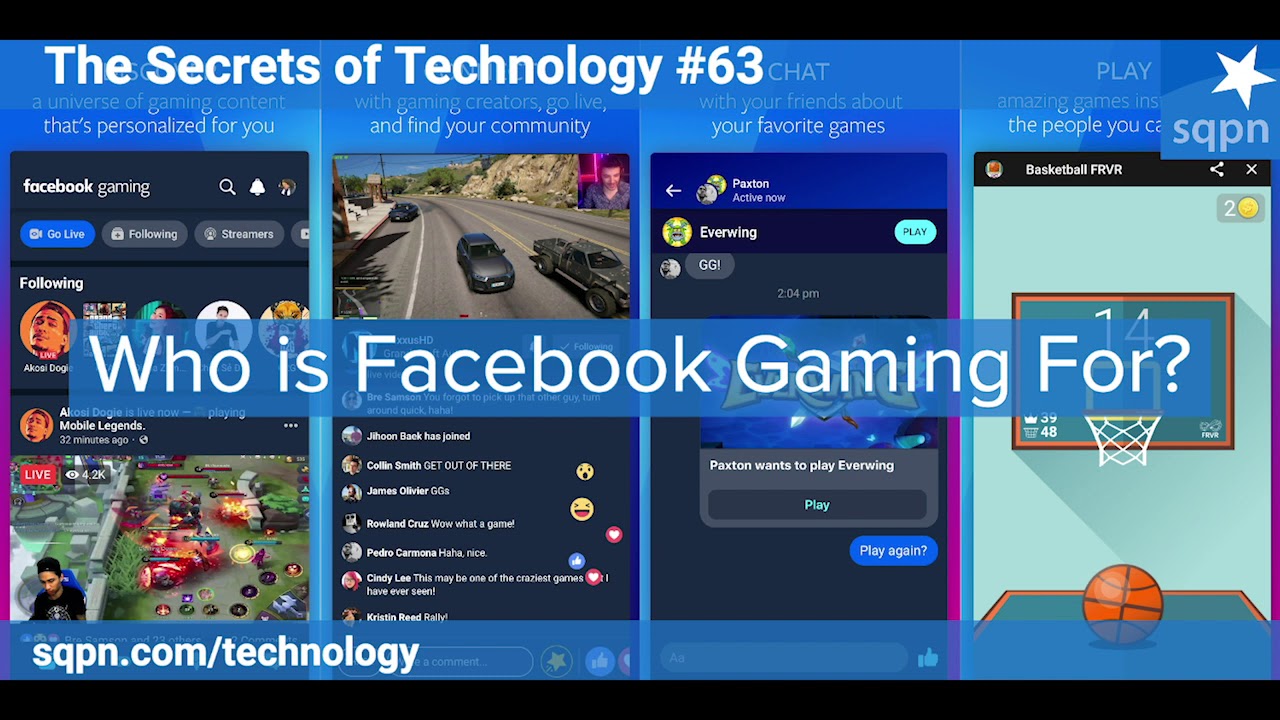 Who is Facebook Gaming for? - The Secrets of Technology - YouTube