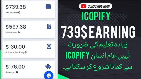 what is icopify?Start Earning Instantly with Icopify Discover How?#earningbee4you