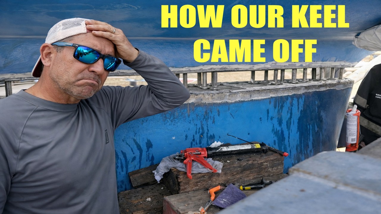 EP. 67 Sailboat Keel Removal & Re-Bedding (Full Process)