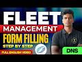 FLEET MANAGEMENT DNS 2026 Aug Batch Form Filling Full Process Explained In English