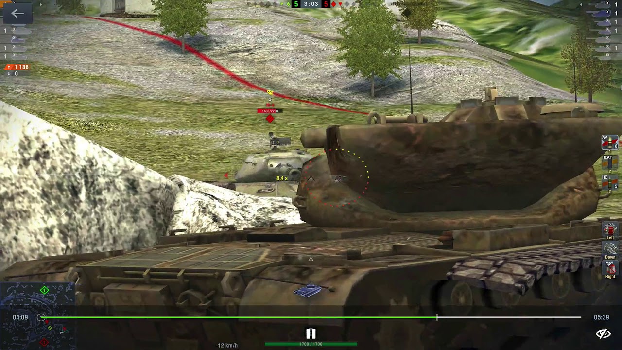 ekrixi sto kolonaki WoT Blitz Grille 15 ROUTINE BATTLE ft. Ekrixi (Part.7)