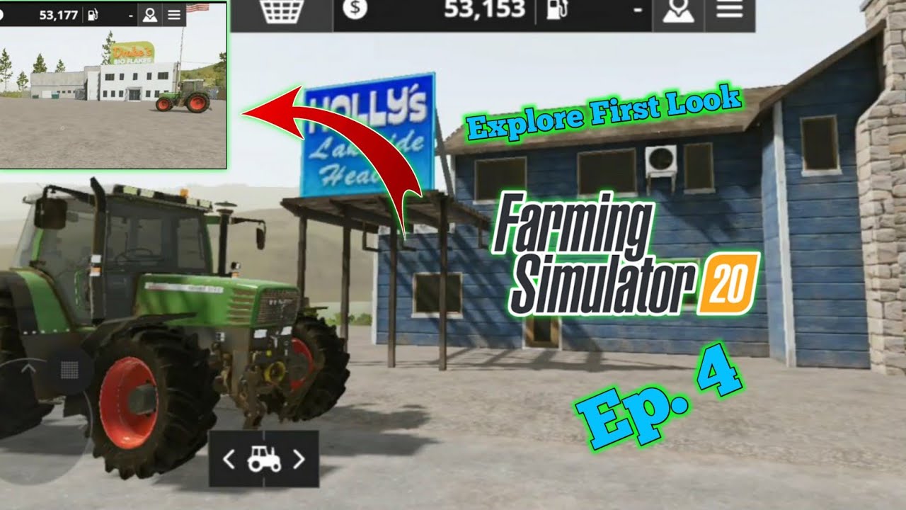 I'm First Time Explore Map In Farming Simulator 20 | fs 20 first look | fs 20 map tour