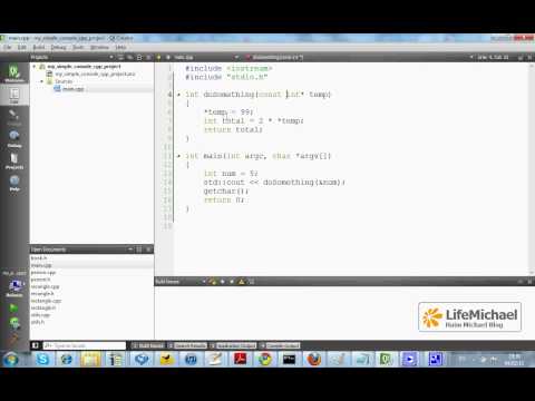 Const Parameters in C++