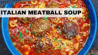 Italian Meatball Soup Recipe | Easy Meatball Soup!