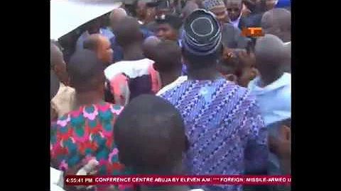 Governor Amosun Rescues Mob Attacked Commissioner At Senator Adeleke's Burial