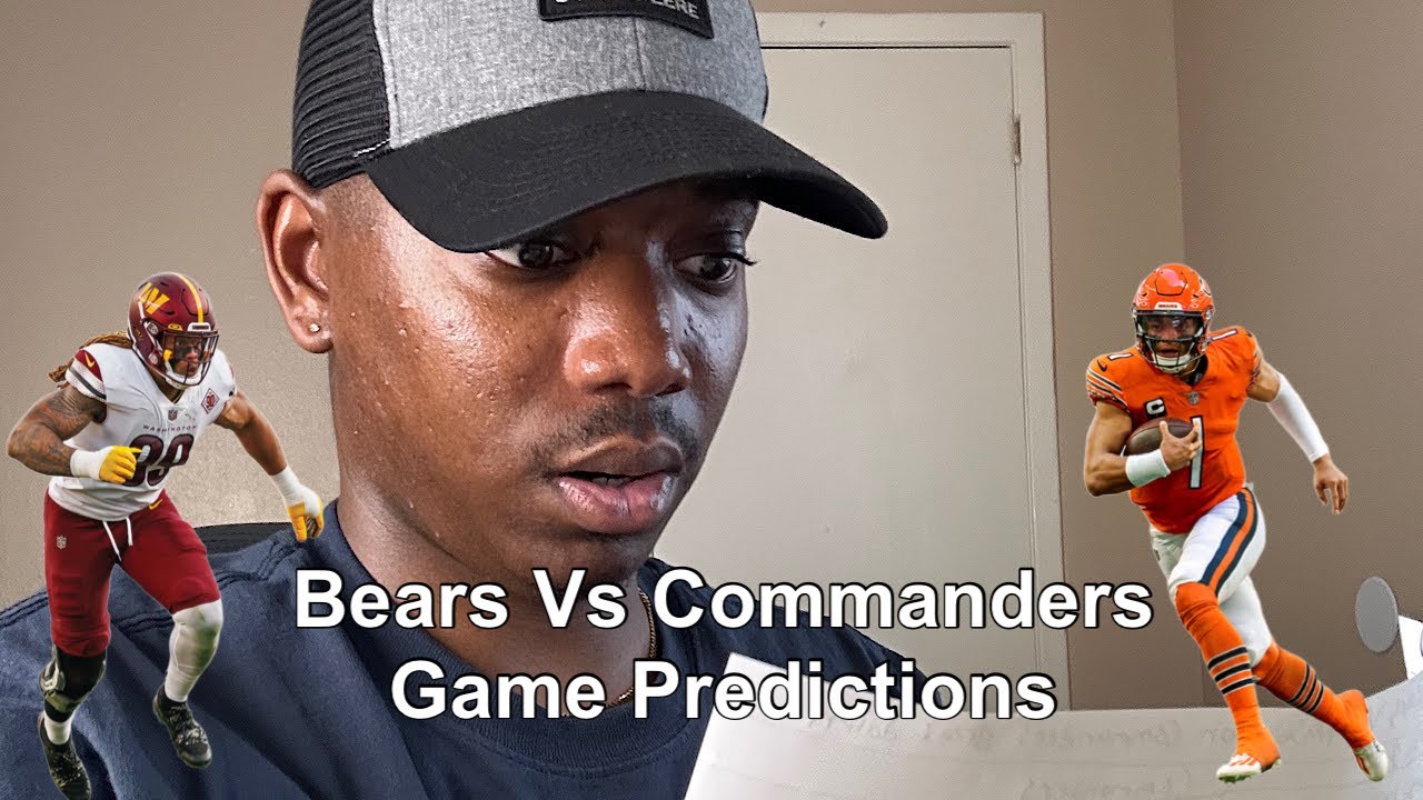 Chicago Bears Vs Washington Commanders Prediction