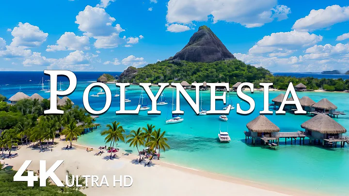 FLYING OVER POLYNESIA (4K UHD) – Soothing Music Along With Beautiful Nature Video - 4K Video UHD #5