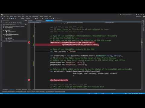 User Profile Bulk update API demonstration - YouTube