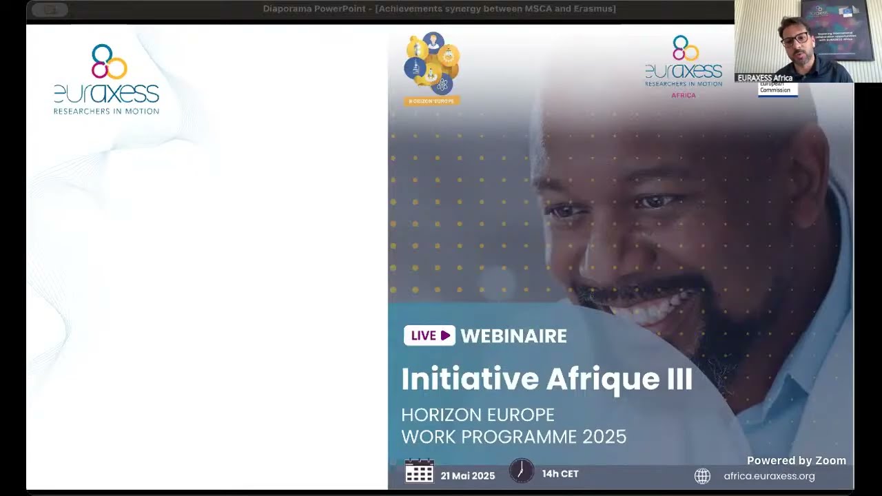 Horizon Europe Work Programme 2025 - Initiative Afrique III