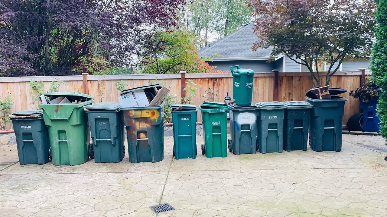 All my trash cans (cart up date)