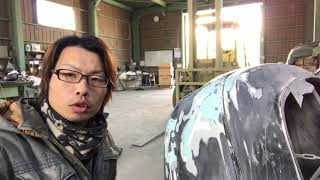 【セルシオ】DIY リアバンパーの補修塗装編①