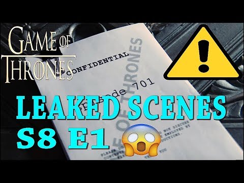 S8 E1 Leaked Scenes !! Game Of Thrones Season 8 Episode 1 Preview - Leaked Scenes