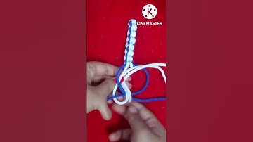 ###shorts #endless falls knots ##macrametutorial #shortfeed #macrame #knot ##shortsvideo