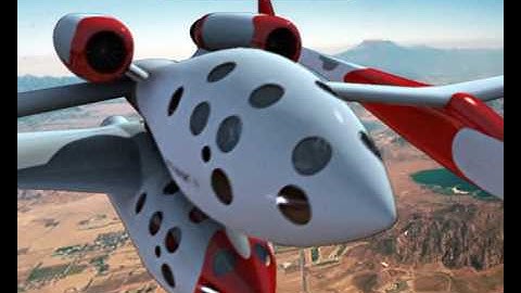 SpaceShipOne Fan Animation