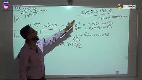 ضبط تقسيم الشبكات class B الجزء الثانى