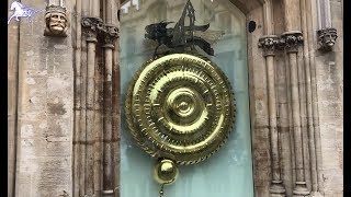 The Corpus Clock & Chronophage in Cambridge