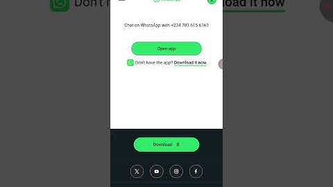 How to generate and share your WhatsApp Profile Link on Android