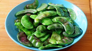 【懶人廚房】扁豆這樣做才好吃，教你農家做法，簡單又好吃，比大魚大肉都過癮！