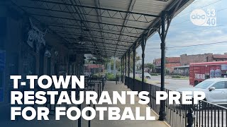 Tuscaloosa restaurants gear up for football season boom