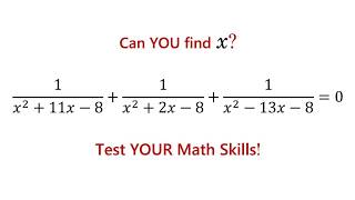 Can You Solve This Rational Equation Many Failed