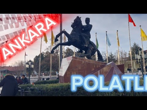 Ankara Polatlı / Polatlı / Polatlı Çarşıda yürüyüş