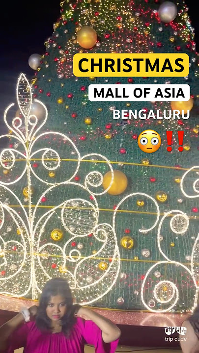Download lagu 😳Christmas Celebration in Bangalore 🔥Mall of Asia ‼️#christmas #bangalore