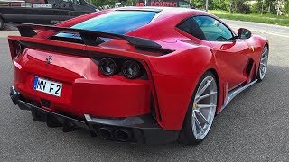 NOVITEC 812 SUPERBEAST with 840HP I LOUD COLD START I REVS I DETAILS!