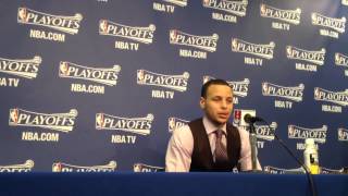 Stephen Curry Talks To Bleacher Report After Game 3 Vs. Nug