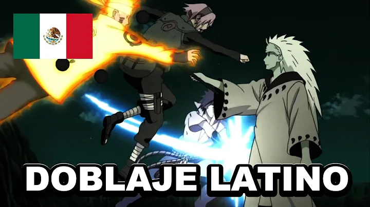 Equipo 7 vs Madara de Ambos Rinnegan | Naruto Shippuden Temporada 20 Español Latino Doblaje Oficial